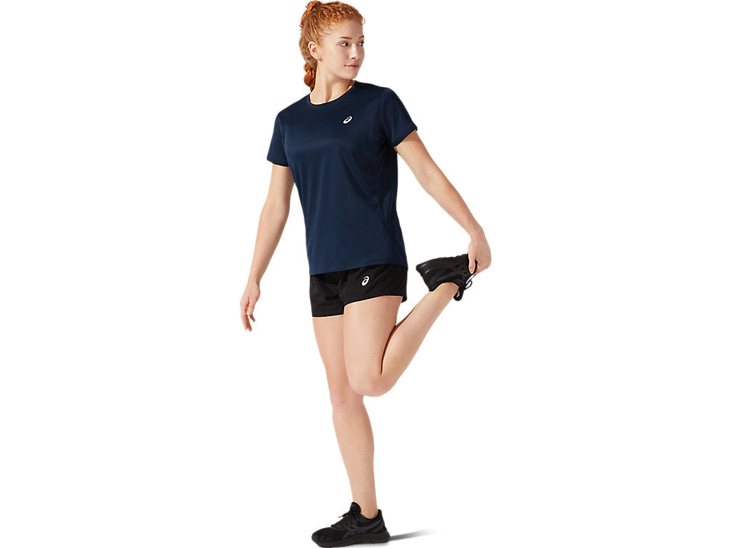 Asics Silver 4 Inch Running Shorts - Womens