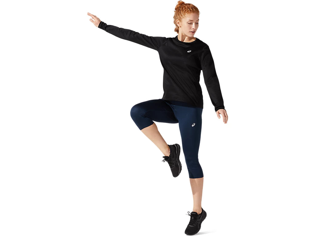 Asics Silver Long Sleeve Top - Womens