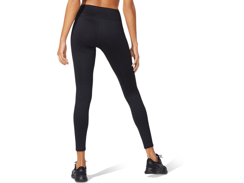 Asics Silver Full Length Running Tights - Womens