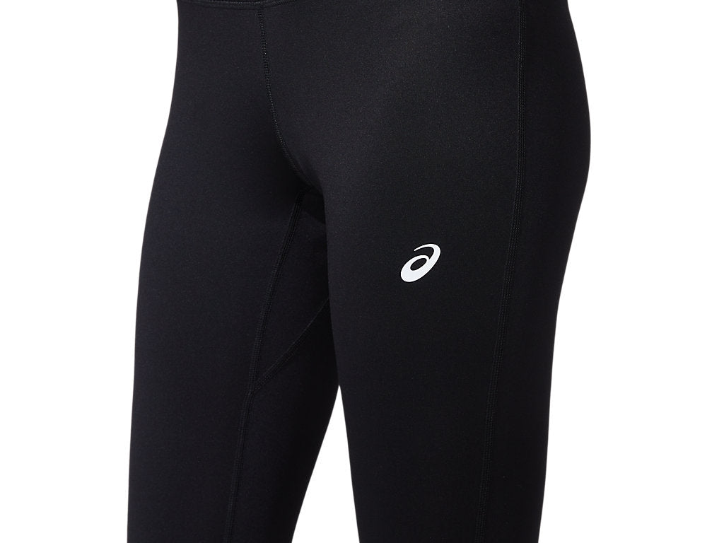 Asics Silver Full Length Running Tights - Womens