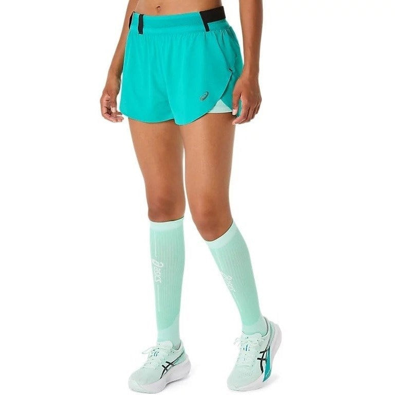 Asics MetaRun Split Shorts - Womens