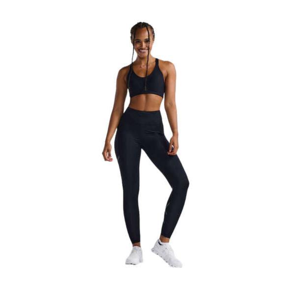 Black 2XU Aero Hi-Rise Compression Tights for Women