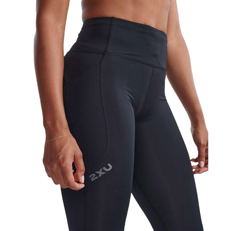 Black 2XU Aero Hi-Rise Compression Tights for Women