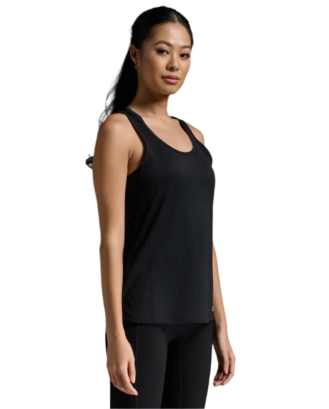 Black 2XU Aero Running Singlet for Women