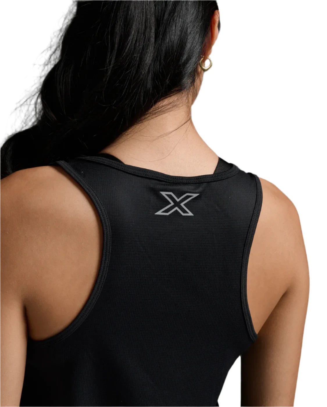 Black 2XU Aero Running Singlet for Women