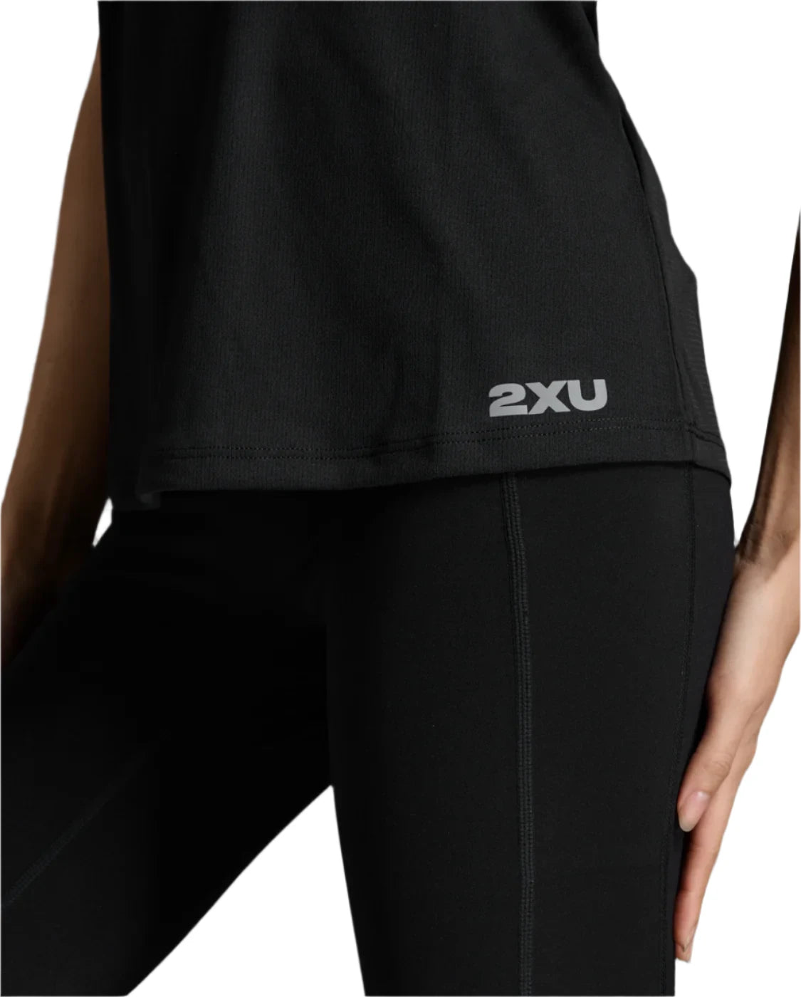 Black 2XU Aero Running Singlet for Women