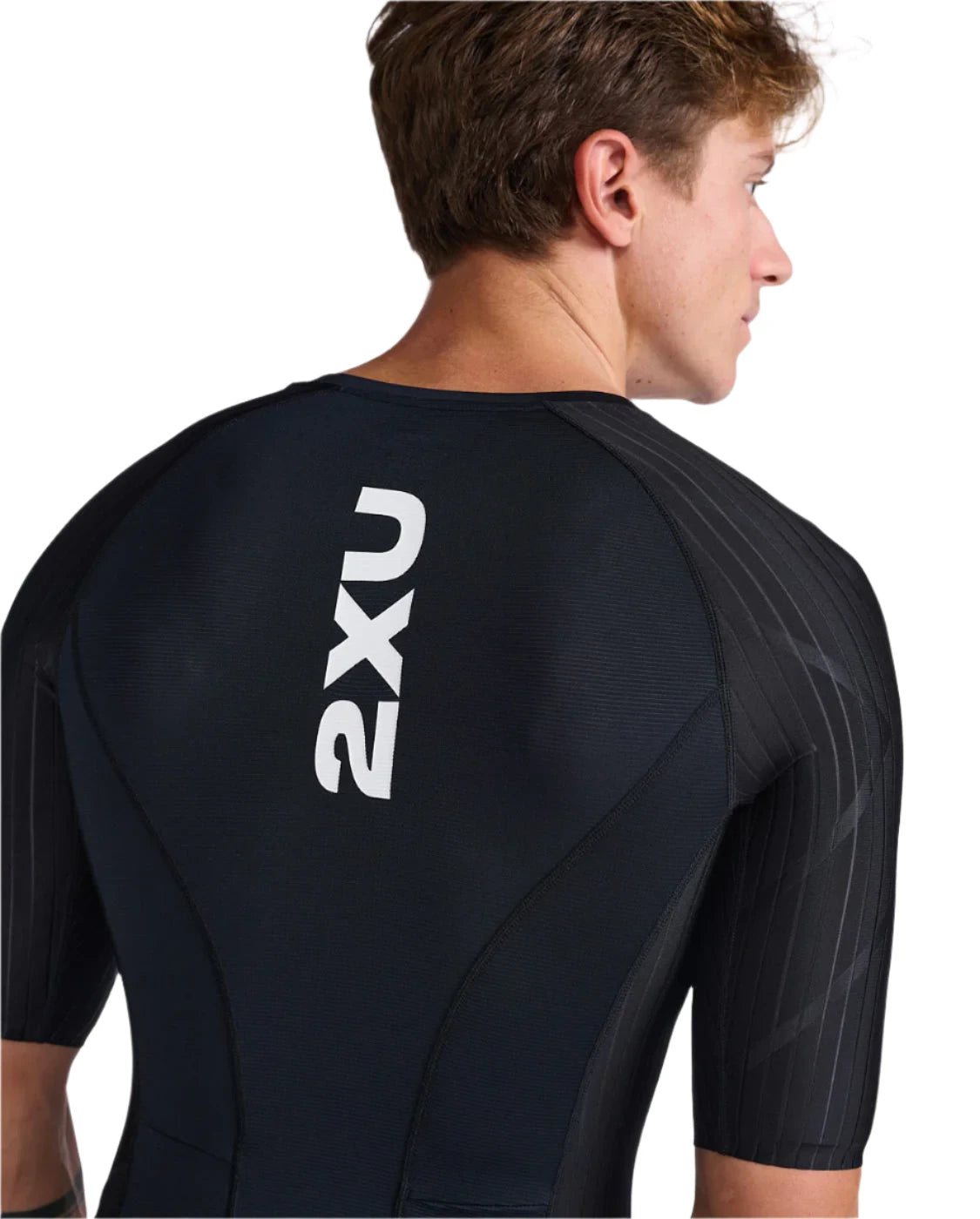 Black 2XU Aero Sleeved Trisuit for Men