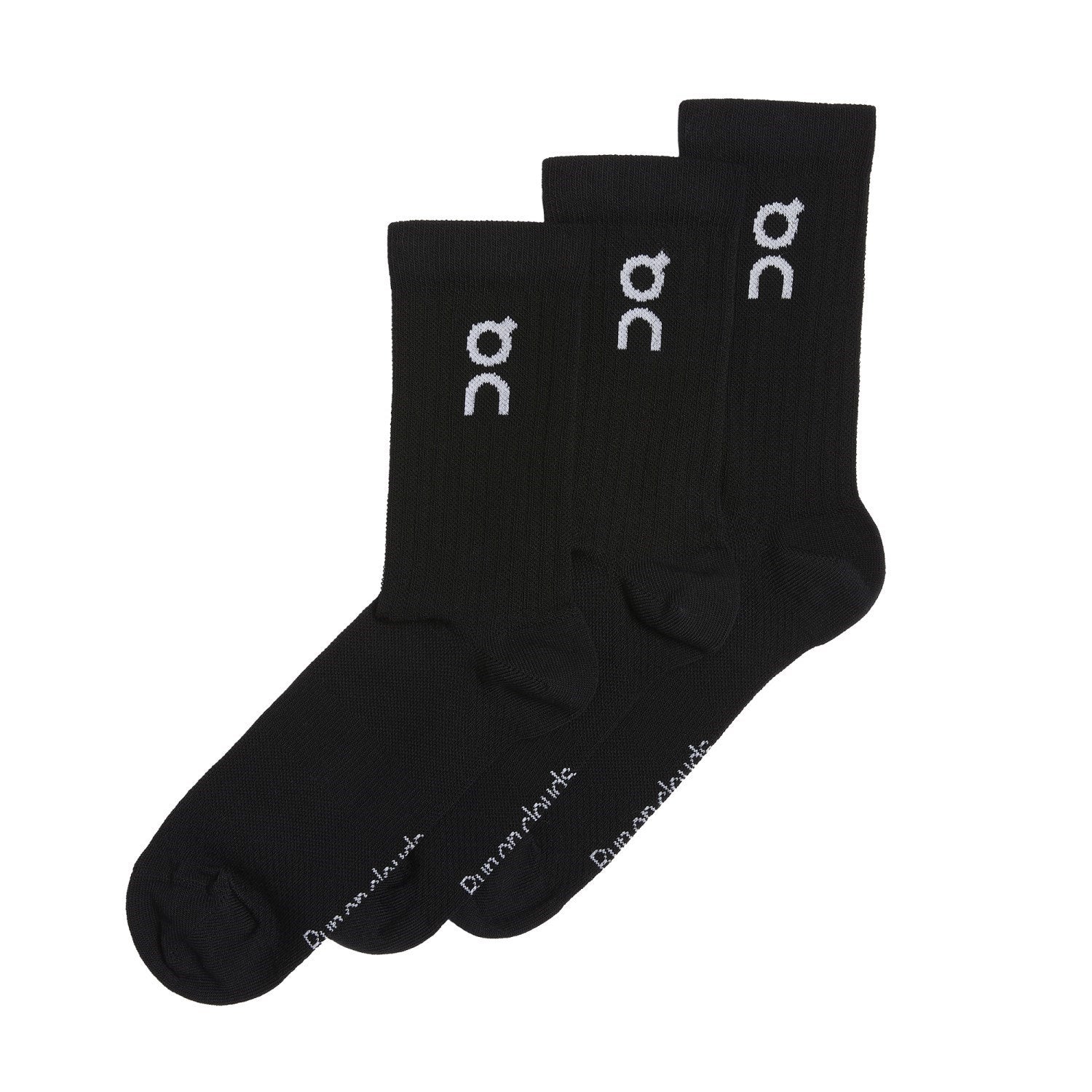 On Running Crew Logo Sock - 3 Pack