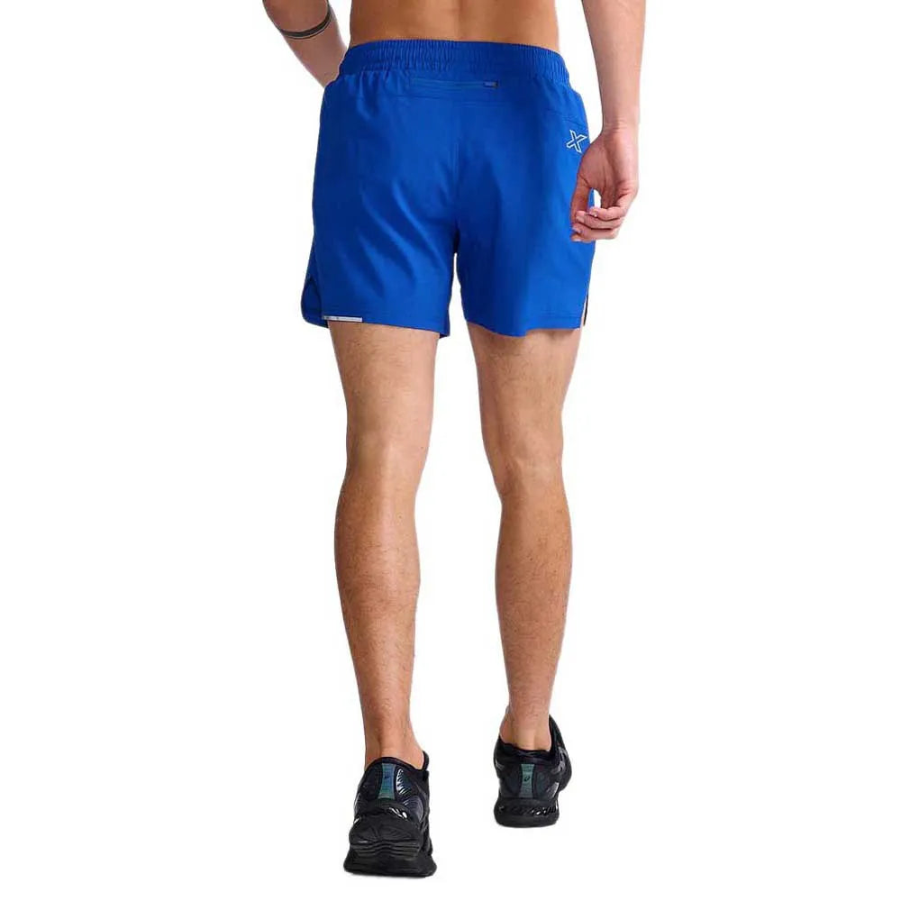 Blue 2XU Aero 5 Inch Running Shorts for Men