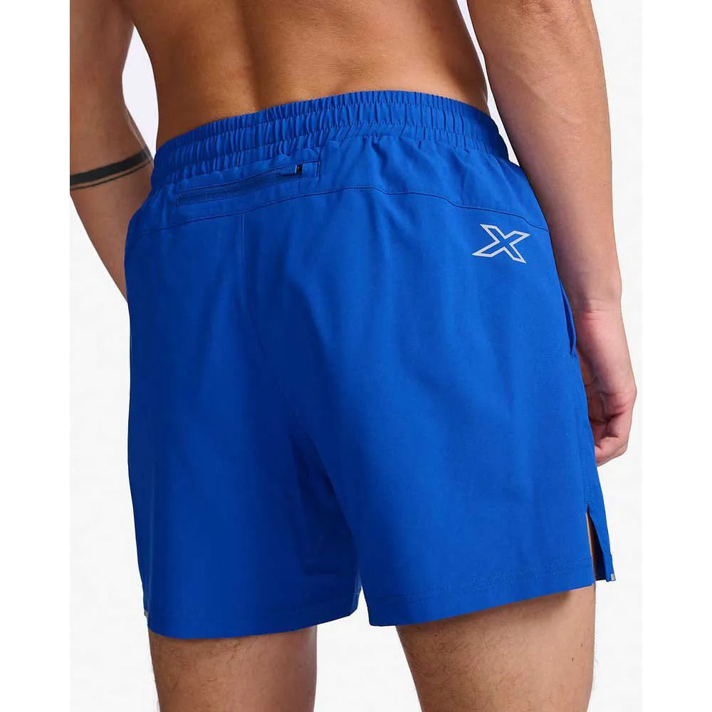 Blue 2XU Aero 5 Inch Running Shorts for Men