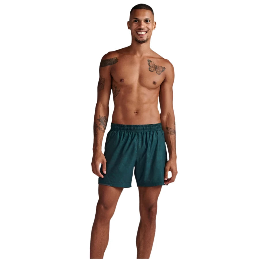 Dark Green 2XU Aero 5 Inch Running Shorts for Men