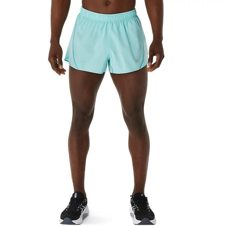 Asics Silver Split 2.5 Inch Running Shorts - Mens