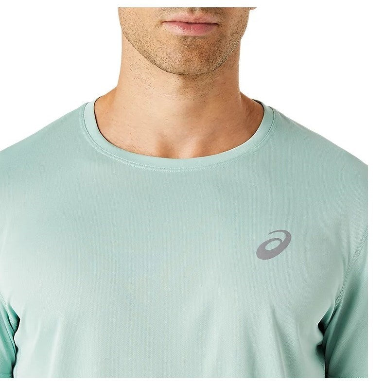 Asics Mens Silver Running T-Shirt - Mens