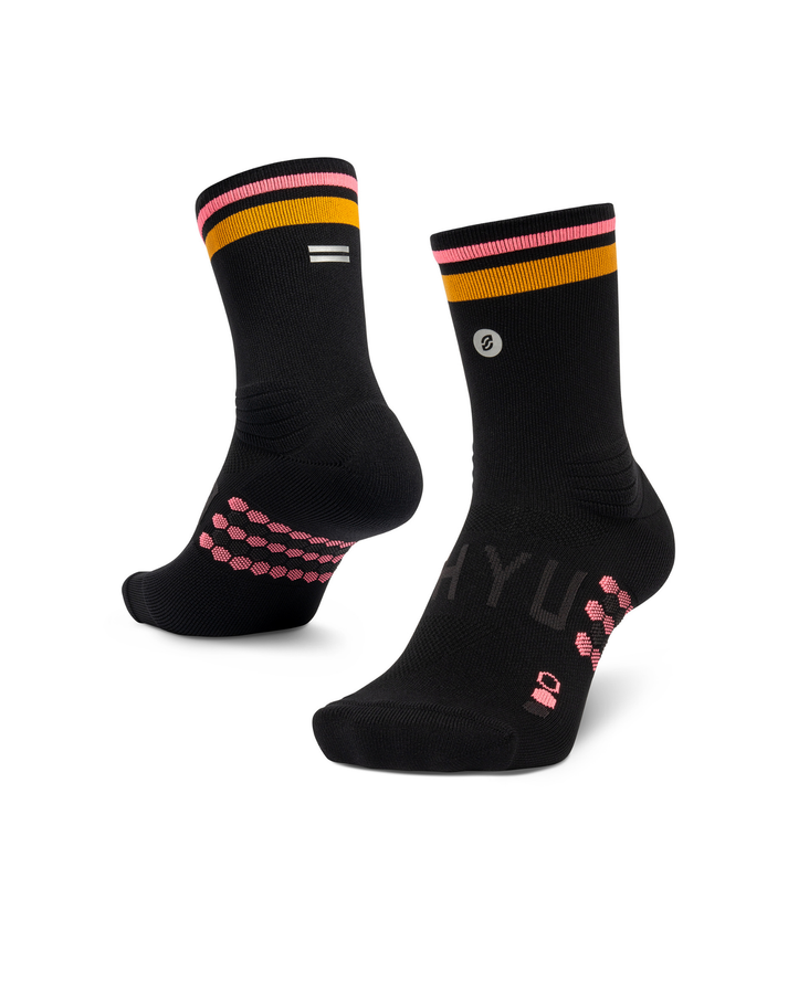 SHYU Half Crew Running Socks