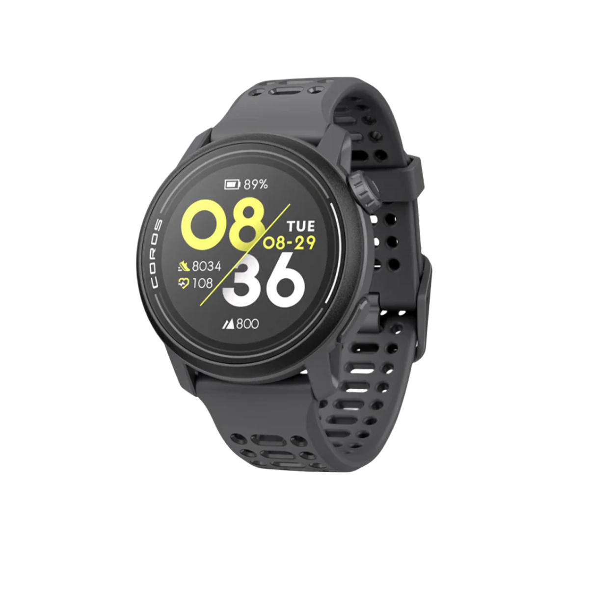 COROS Pace 3 GPS Sport Watch - Black Silicone