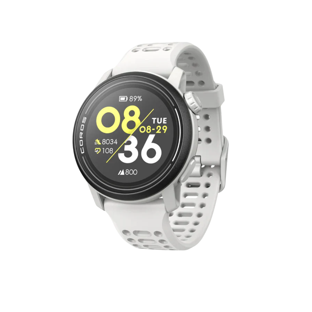 COROS Pace 3 GPS Sport Watch - White Silicone