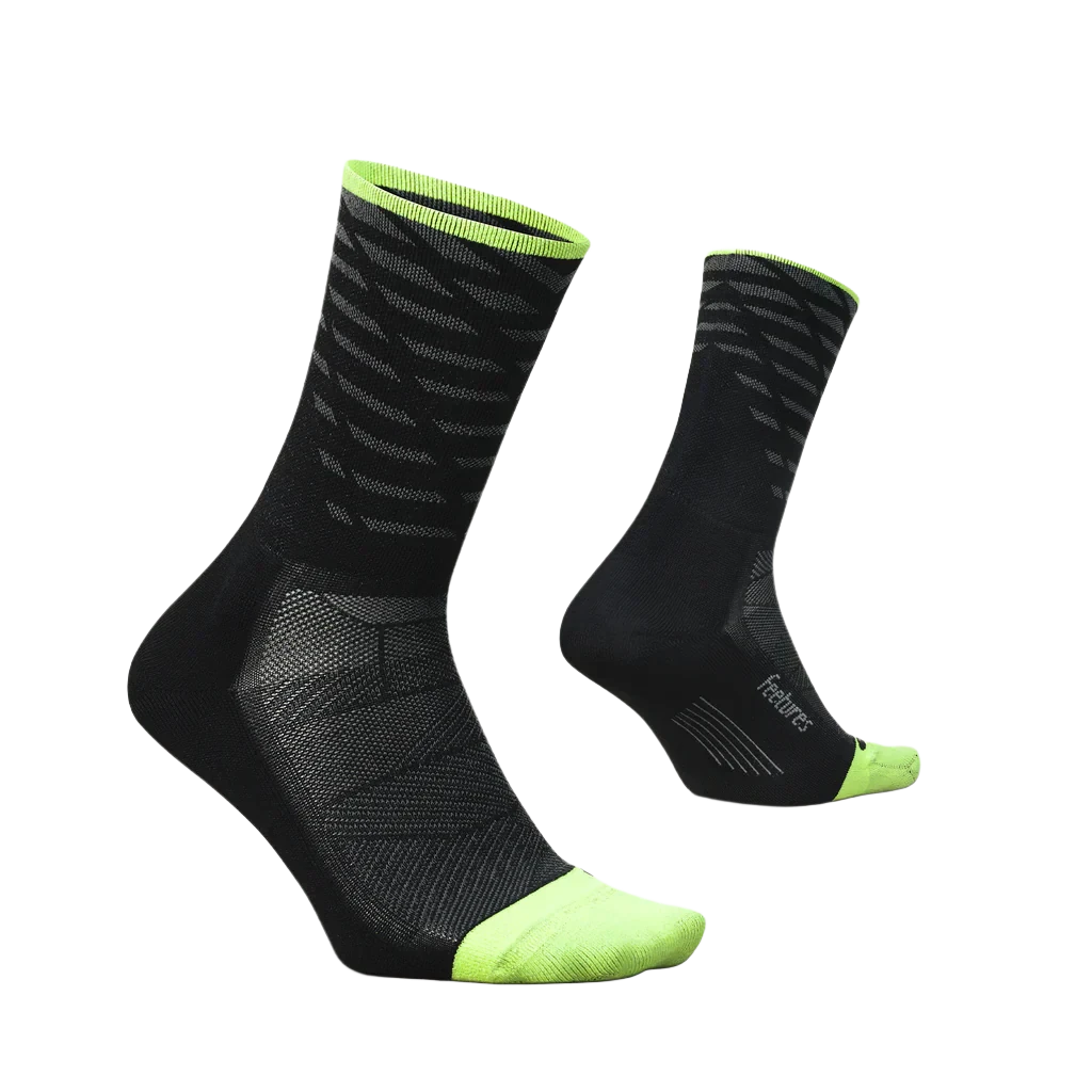 Feetures Elite Light Cushion Mini Crew Running Socks