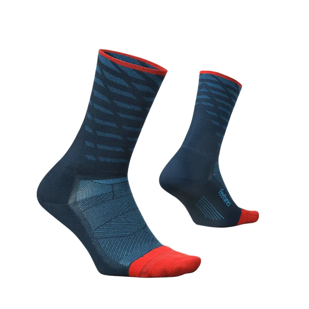 Feetures Elite Light Cushion Mini Crew Running Socks