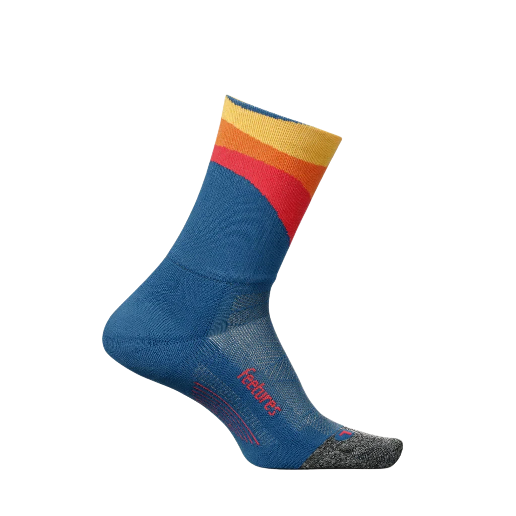 Feetures Elite Light Cushion Mini Crew Running Socks