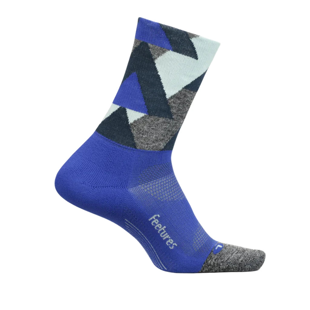 Feetures Elite Light Cushion Mini Crew Running Socks