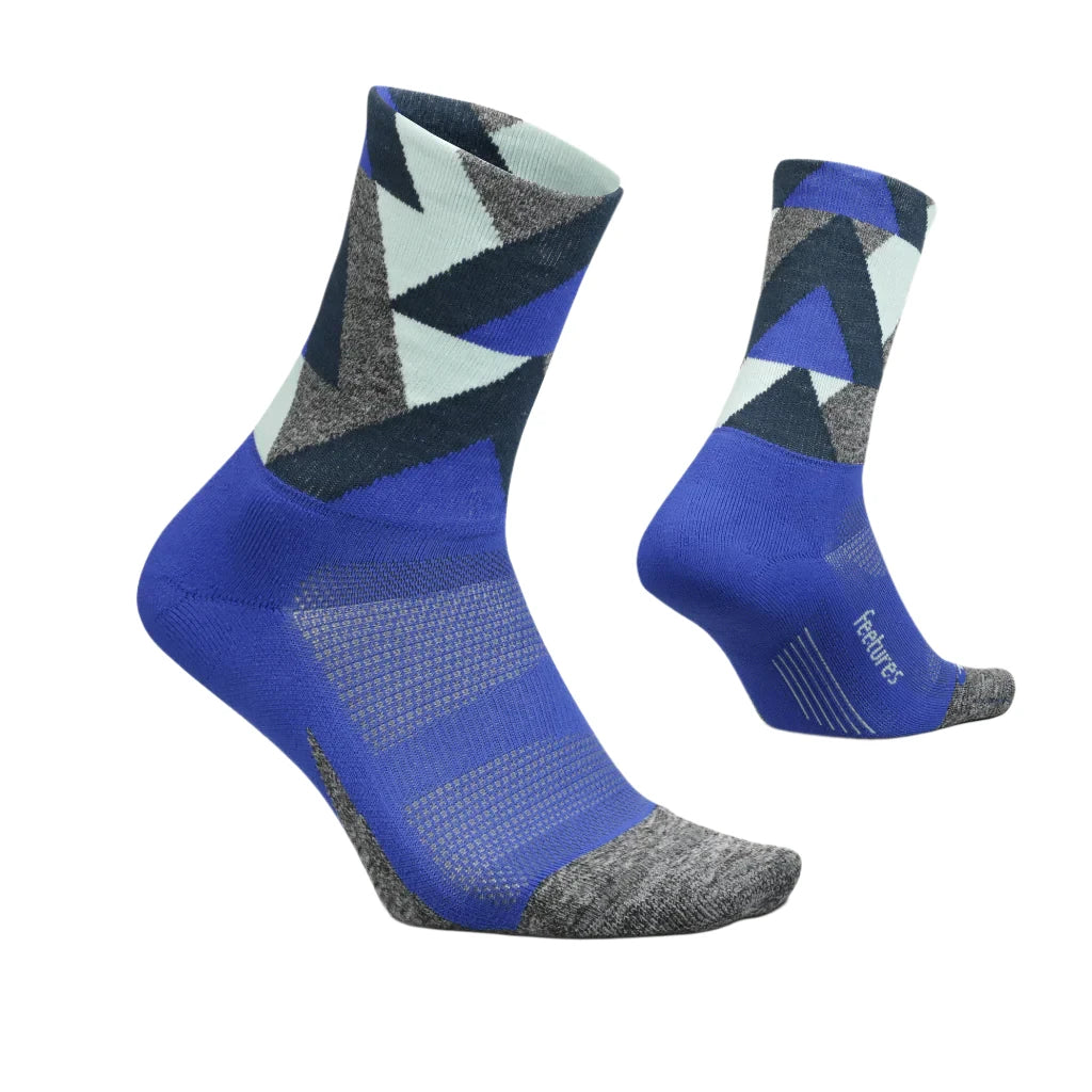 Feetures Elite Light Cushion Mini Crew Running Socks