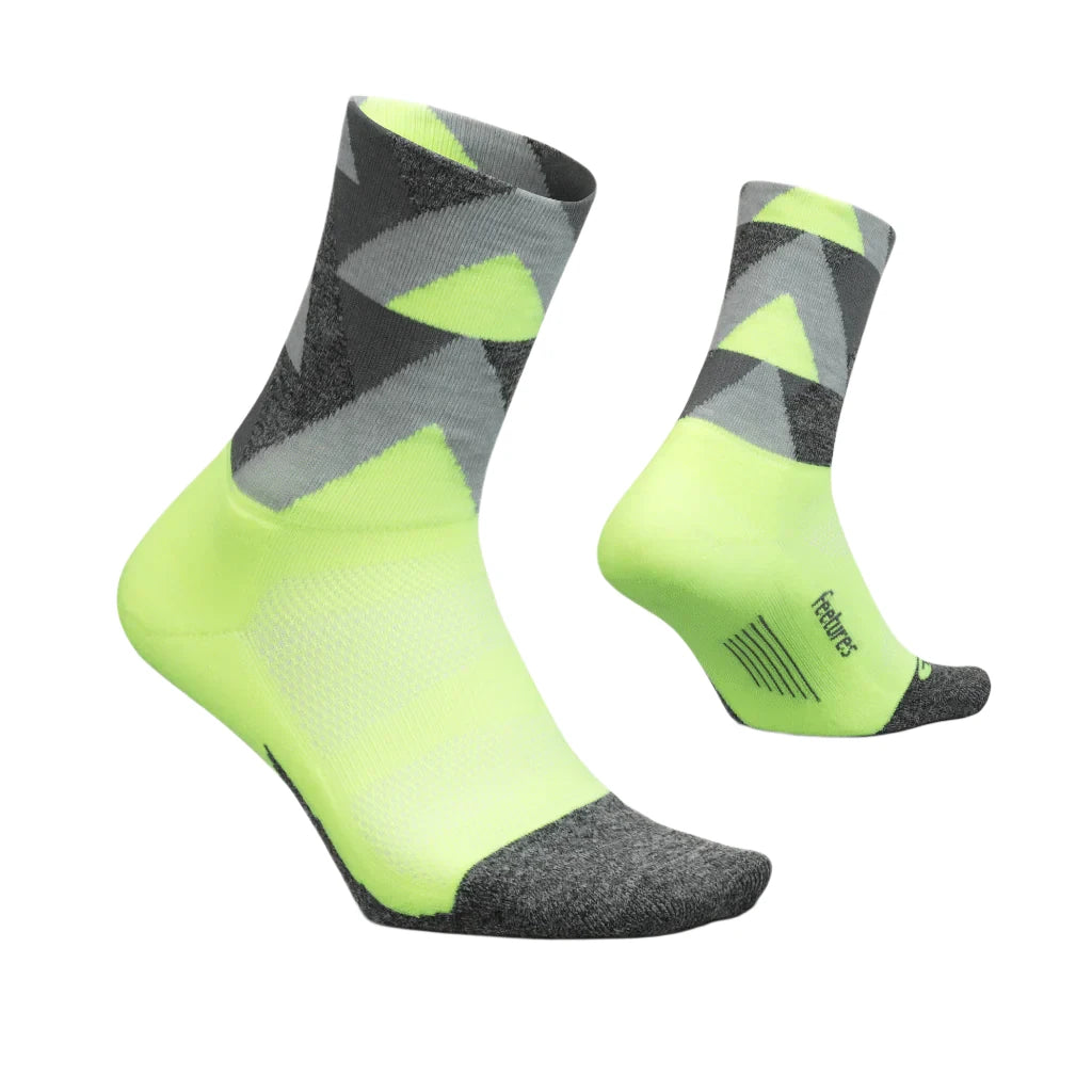 Feetures Elite Light Cushion Mini Crew Running Socks