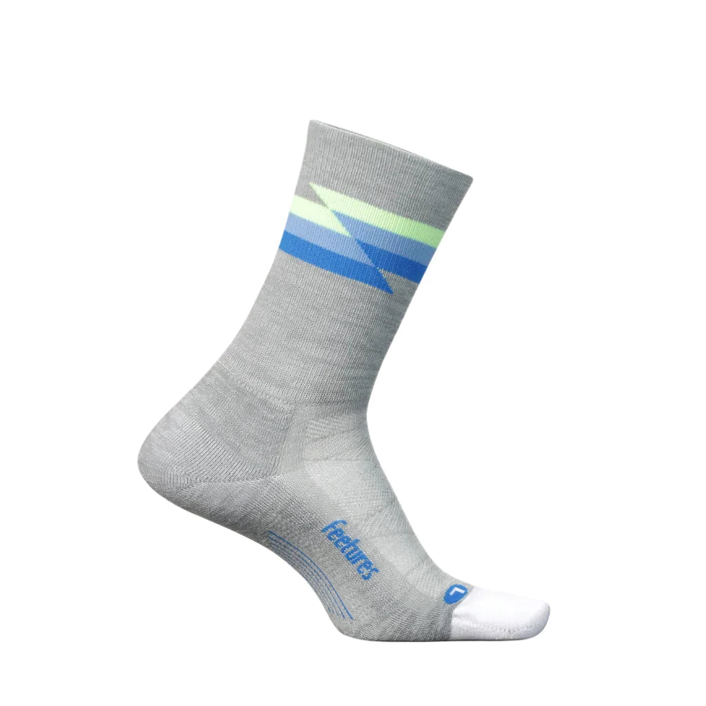 Feetures Elite Light Cushion Mini Crew Running Socks