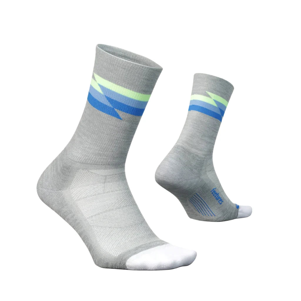 Feetures Elite Light Cushion Mini Crew Running Socks