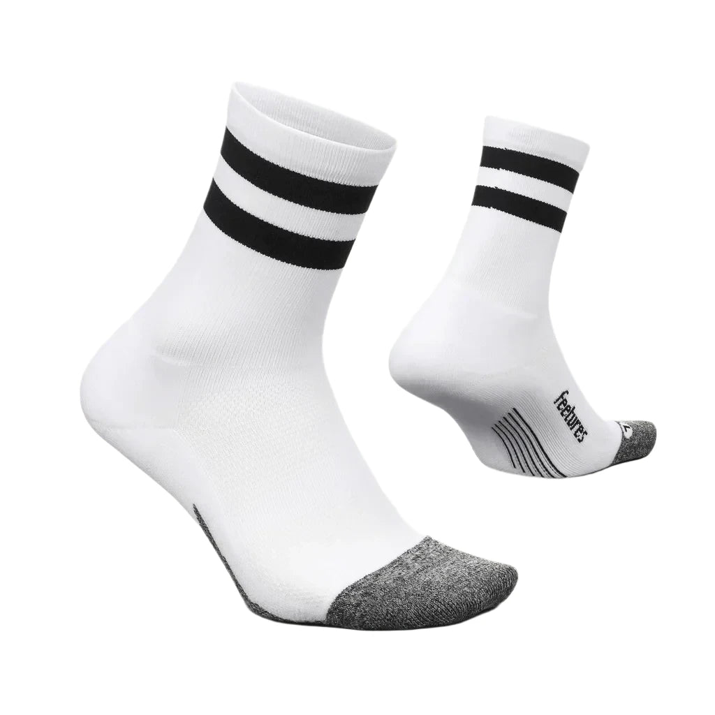 Feetures Elite Light Cushion Mini Crew Running Socks