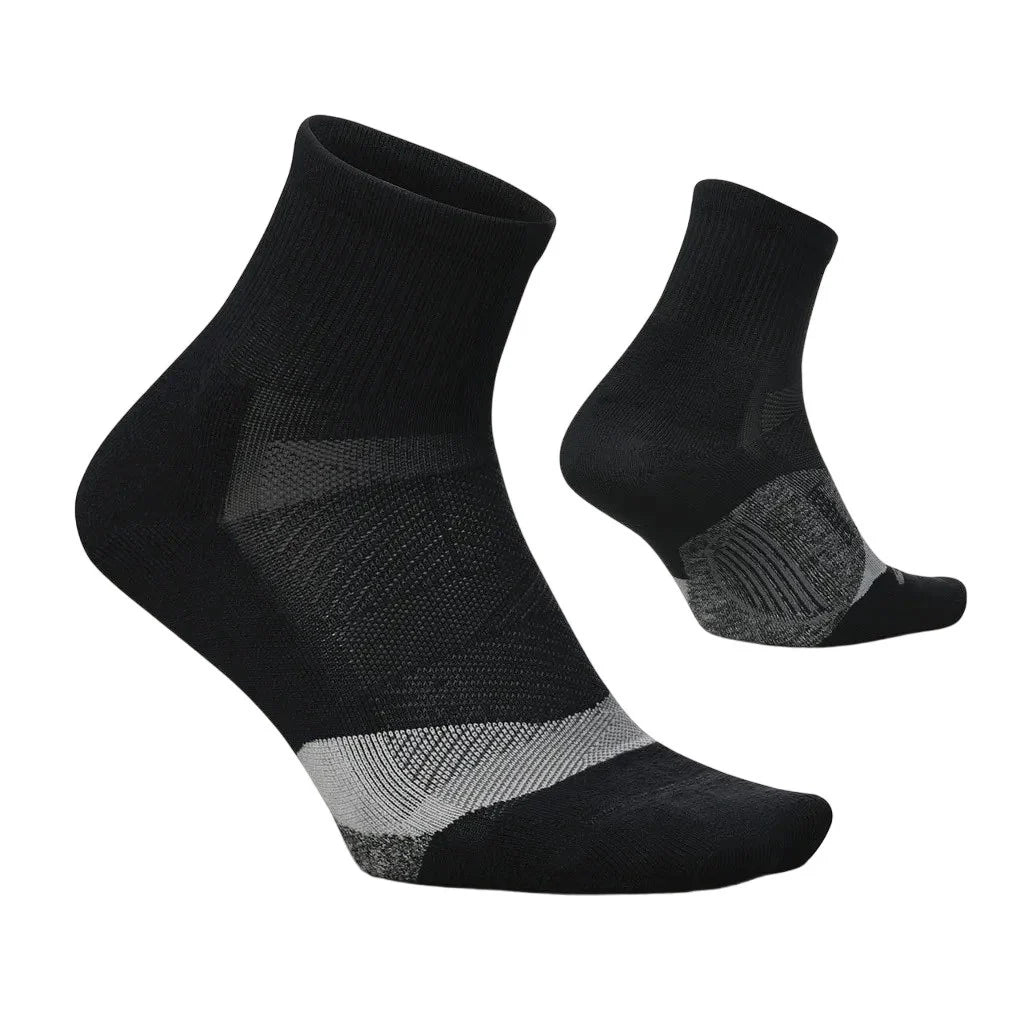 Feetures Elite Light Cushion Quarter Running Socks