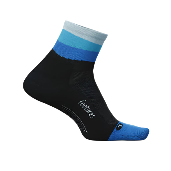 Feetures Elite Light Cushion Quarter Running Socks