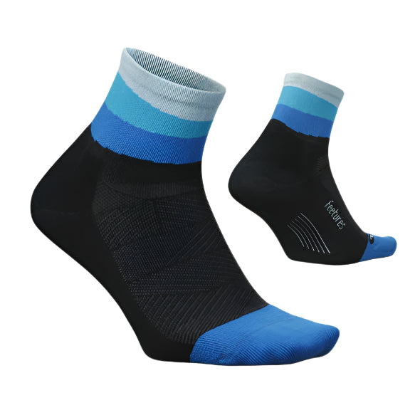 Feetures Elite Light Cushion Quarter Running Socks