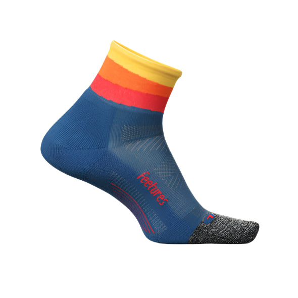 Feetures Elite Light Cushion Quarter Running Socks