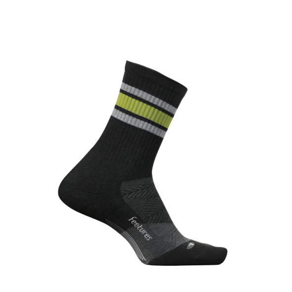 Feetures Trail Max Cushion Mini Crew Running Socks