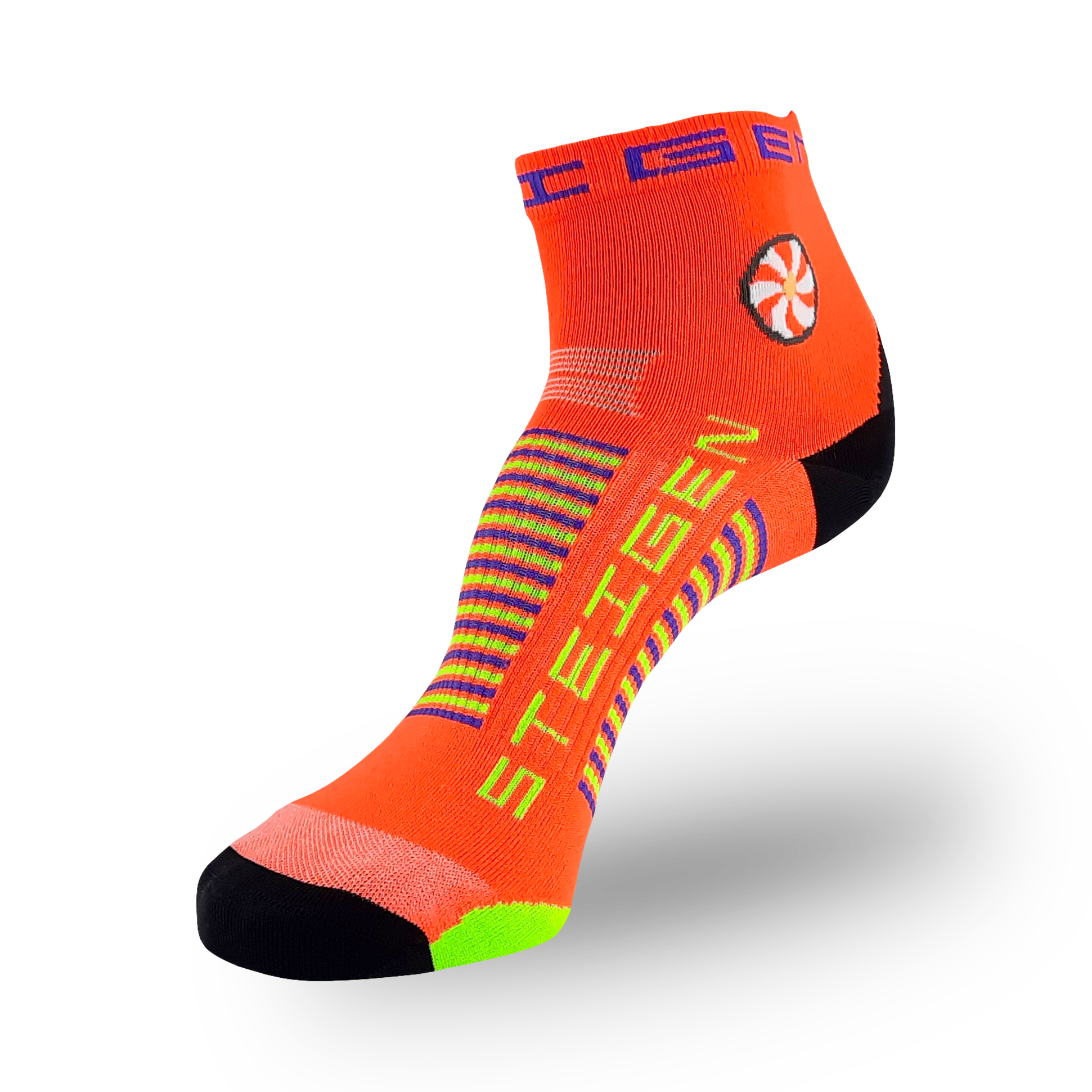 Steigen Quarter Length Running Socks