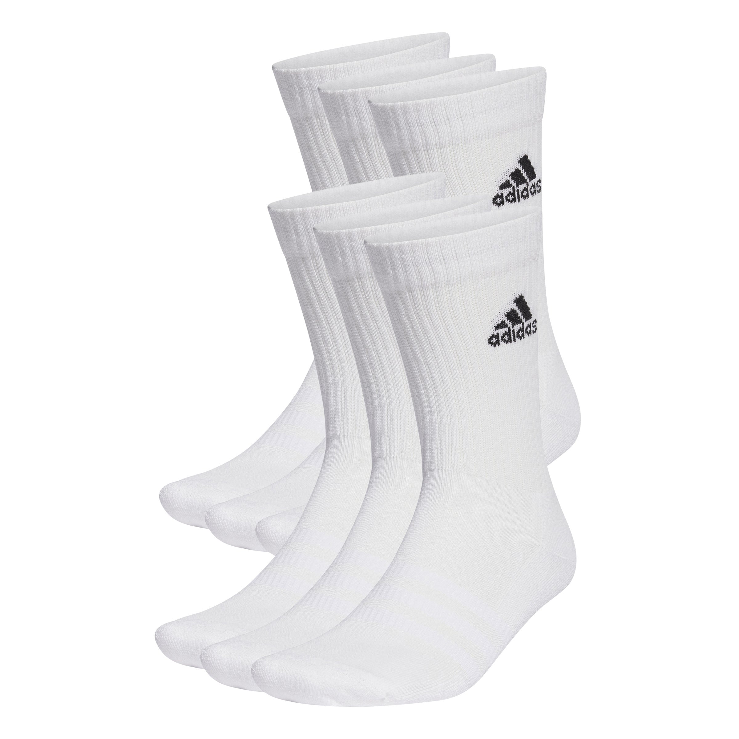 Adidas Cushioned Sportswear Crew Socks - 6 Pack