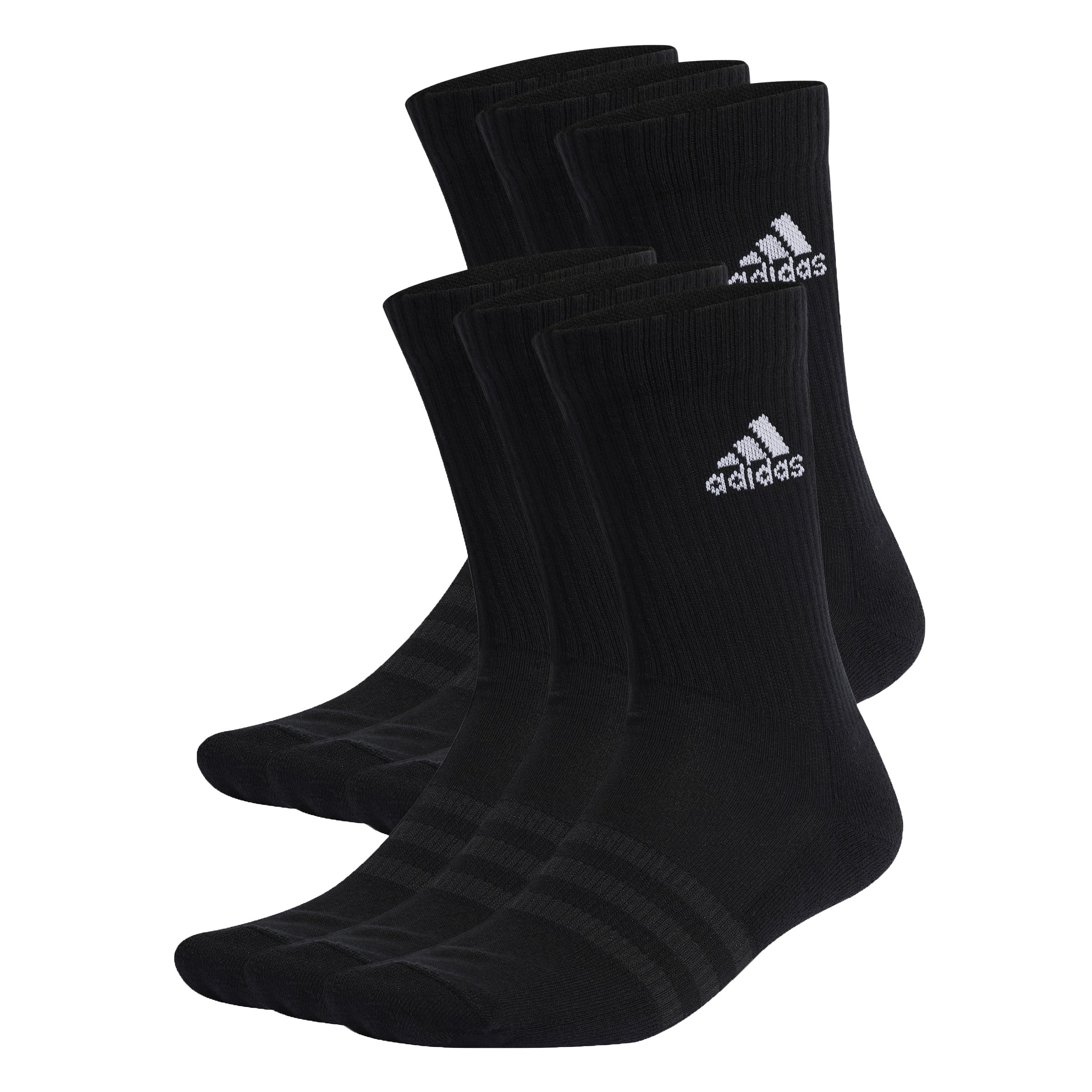 Adidas Cushioned Sportswear Crew Socks - 6 Pack