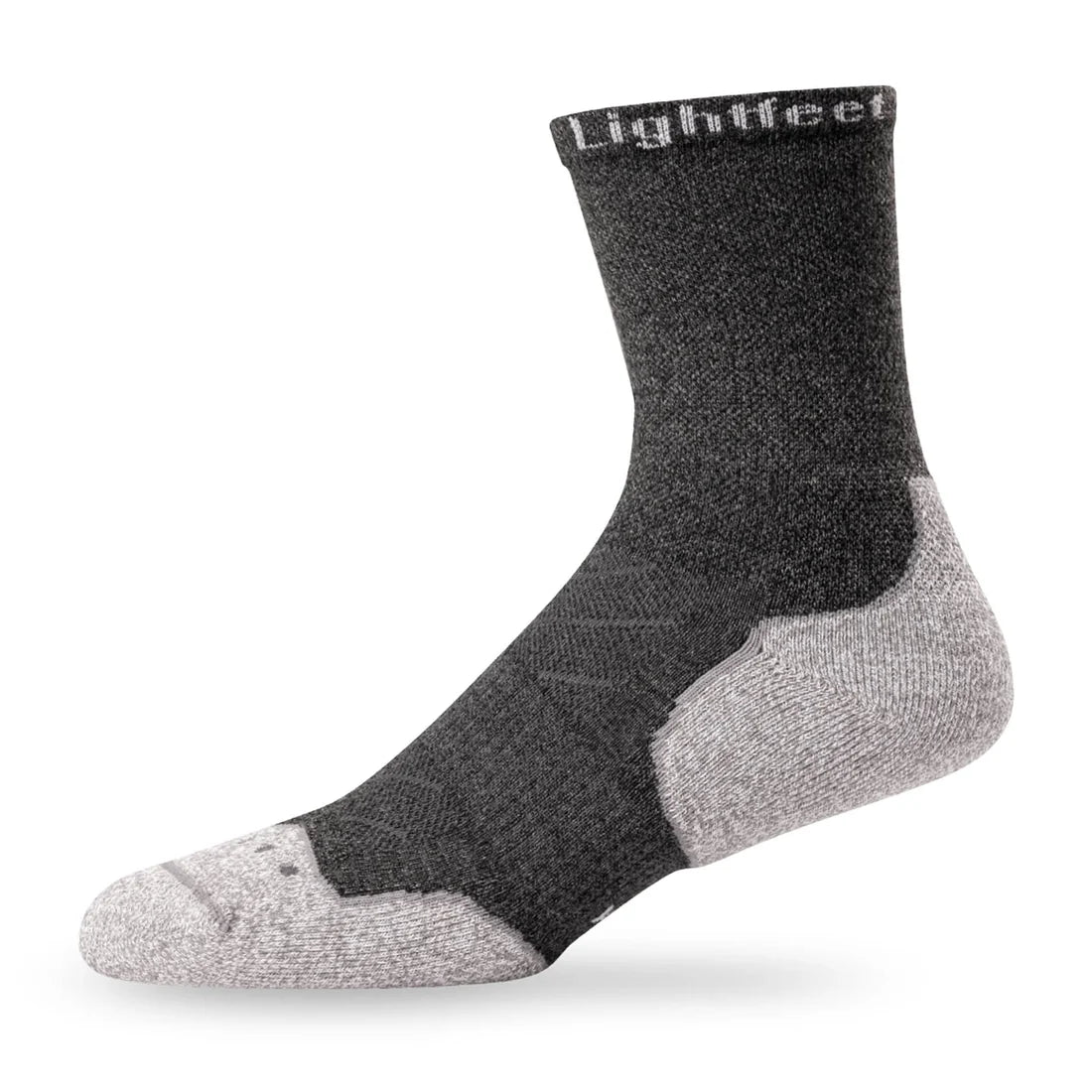 Lightfeet Evolution Trail Half Crew Running Socks