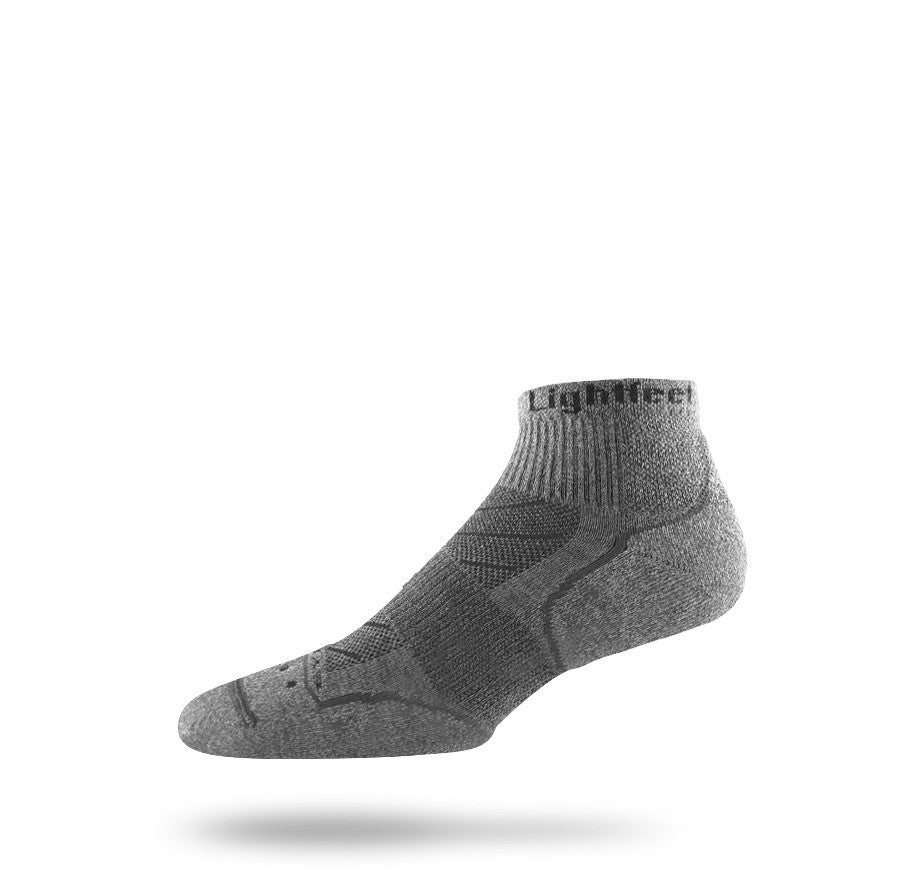 Lightfeet Evolution Trail Mini Crew Running Socks