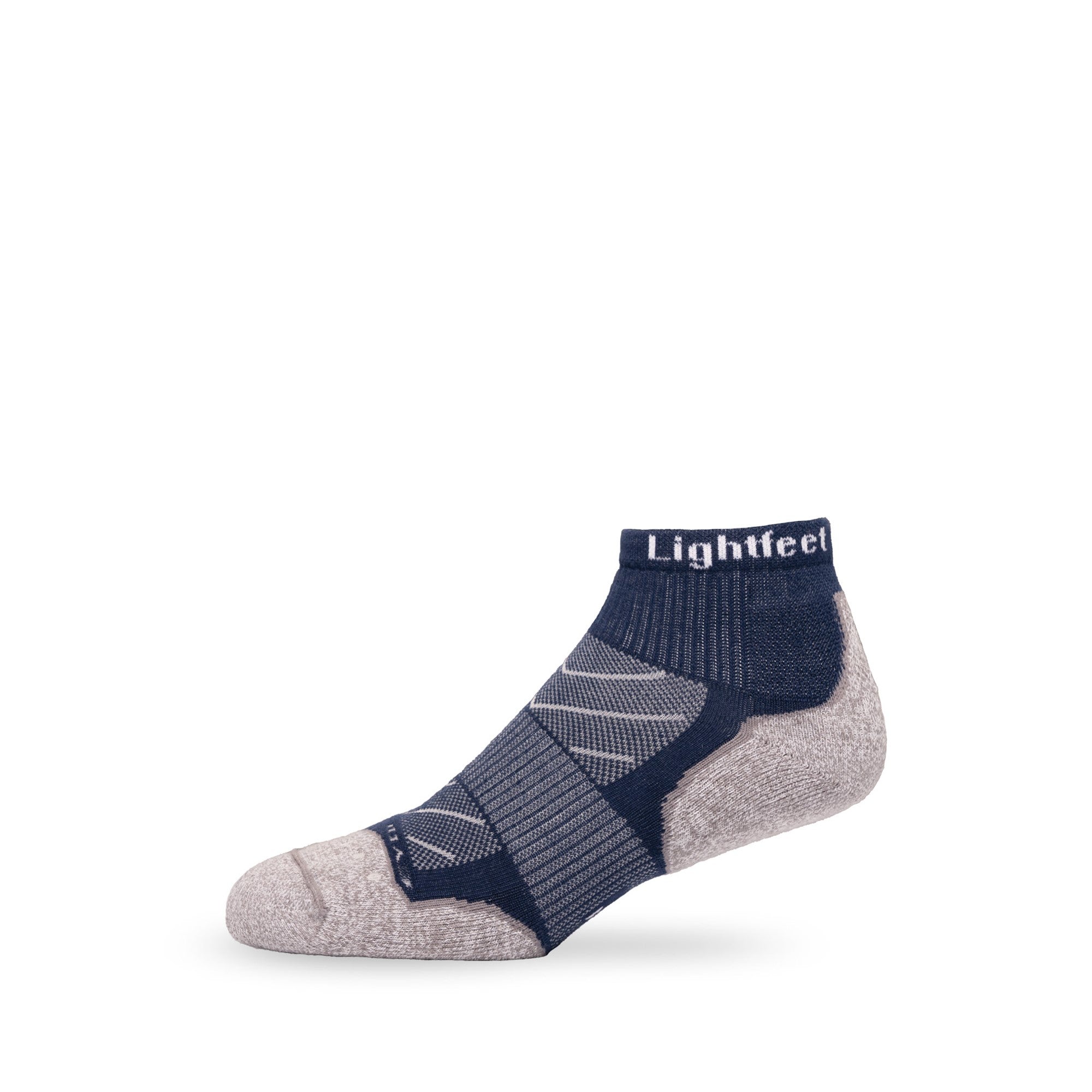 Lightfeet Evolution Trail Mini Crew Running Socks