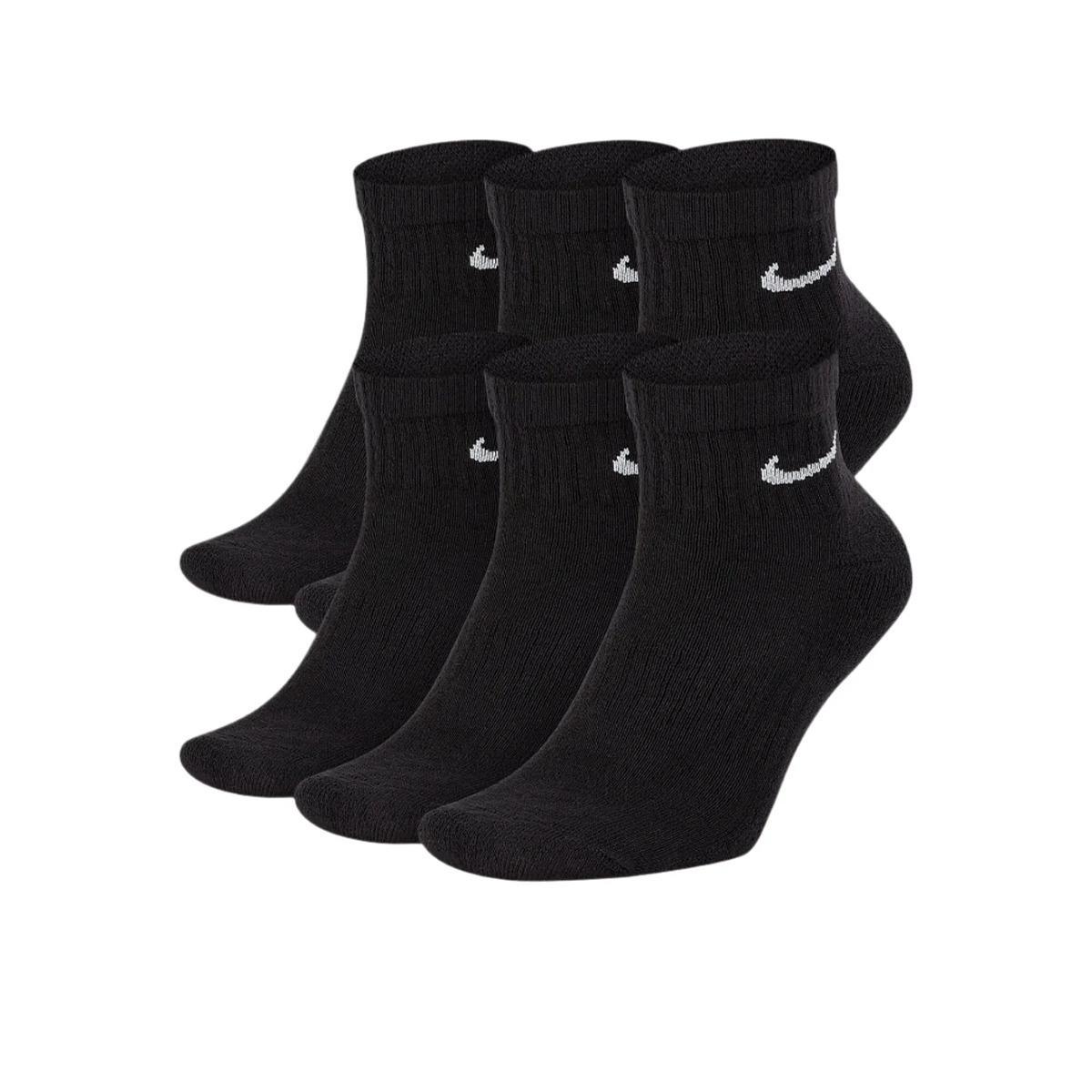 Nike Cushioned Ankle Training Socks 6 Pair - Unisex