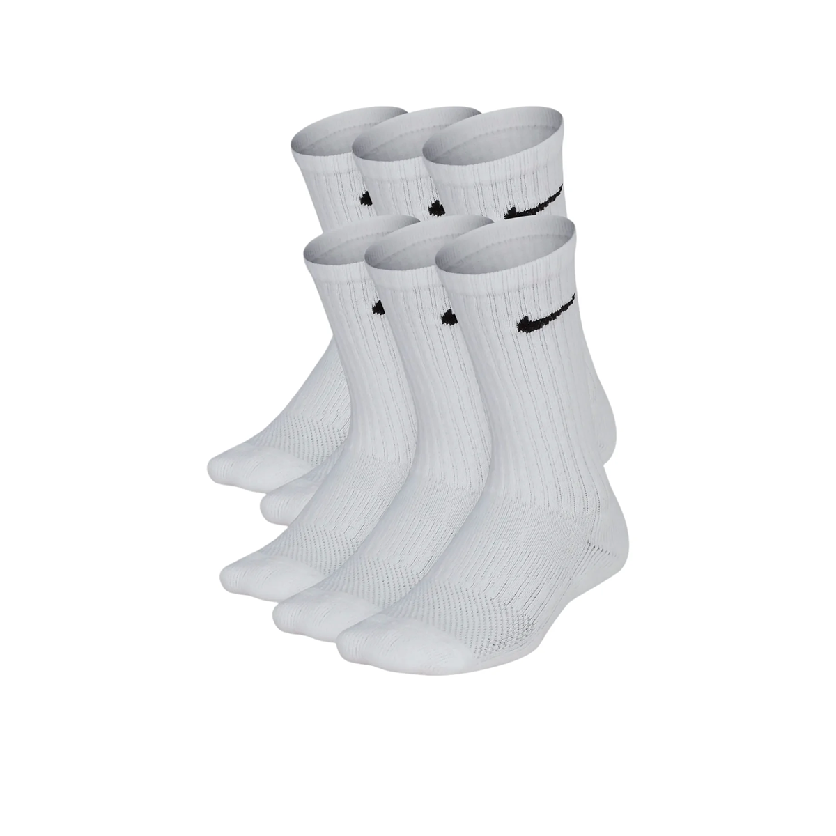 Nike Cushioned Crew Socks 6 Pack - Kids