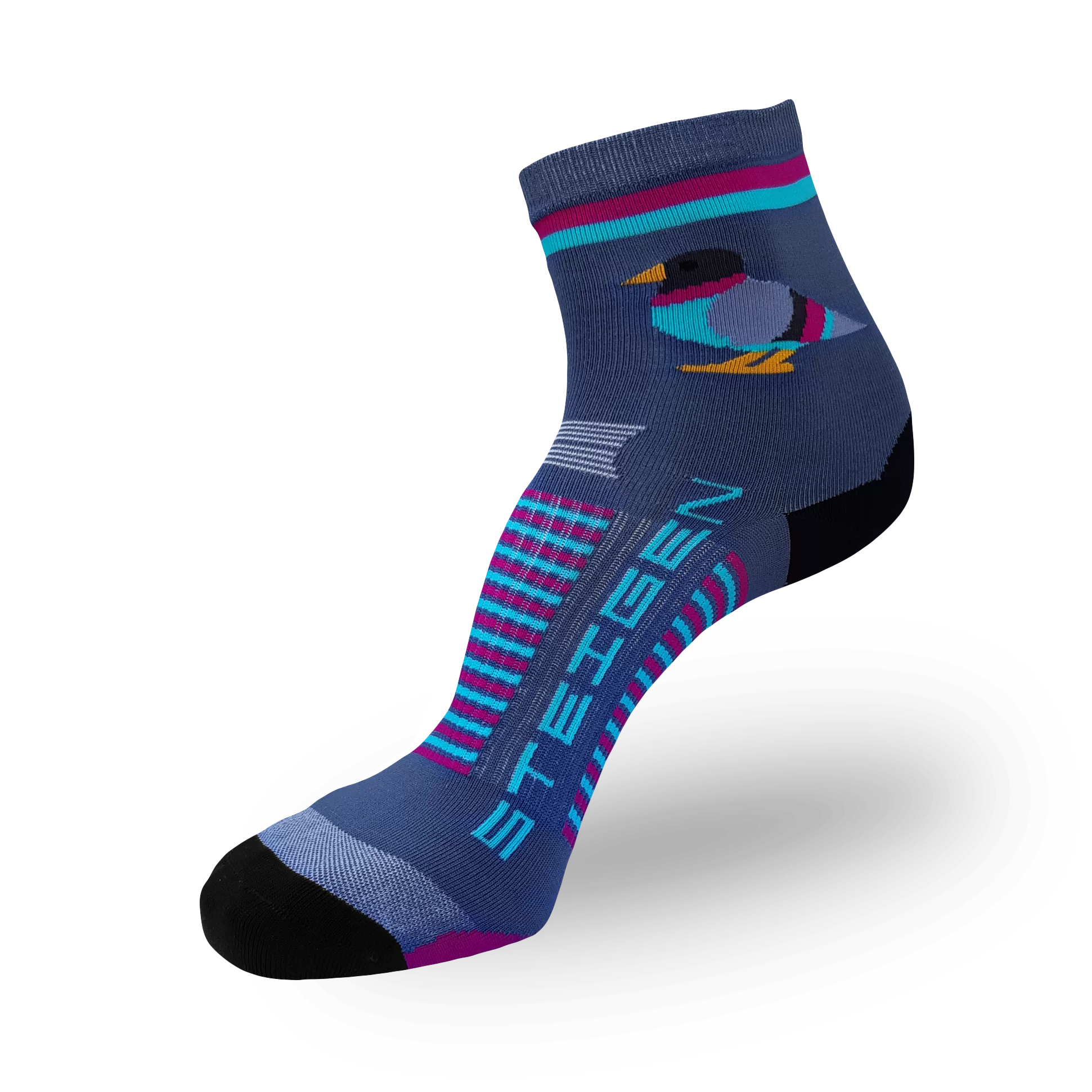 Steigen Pigeon Mid Running Socks