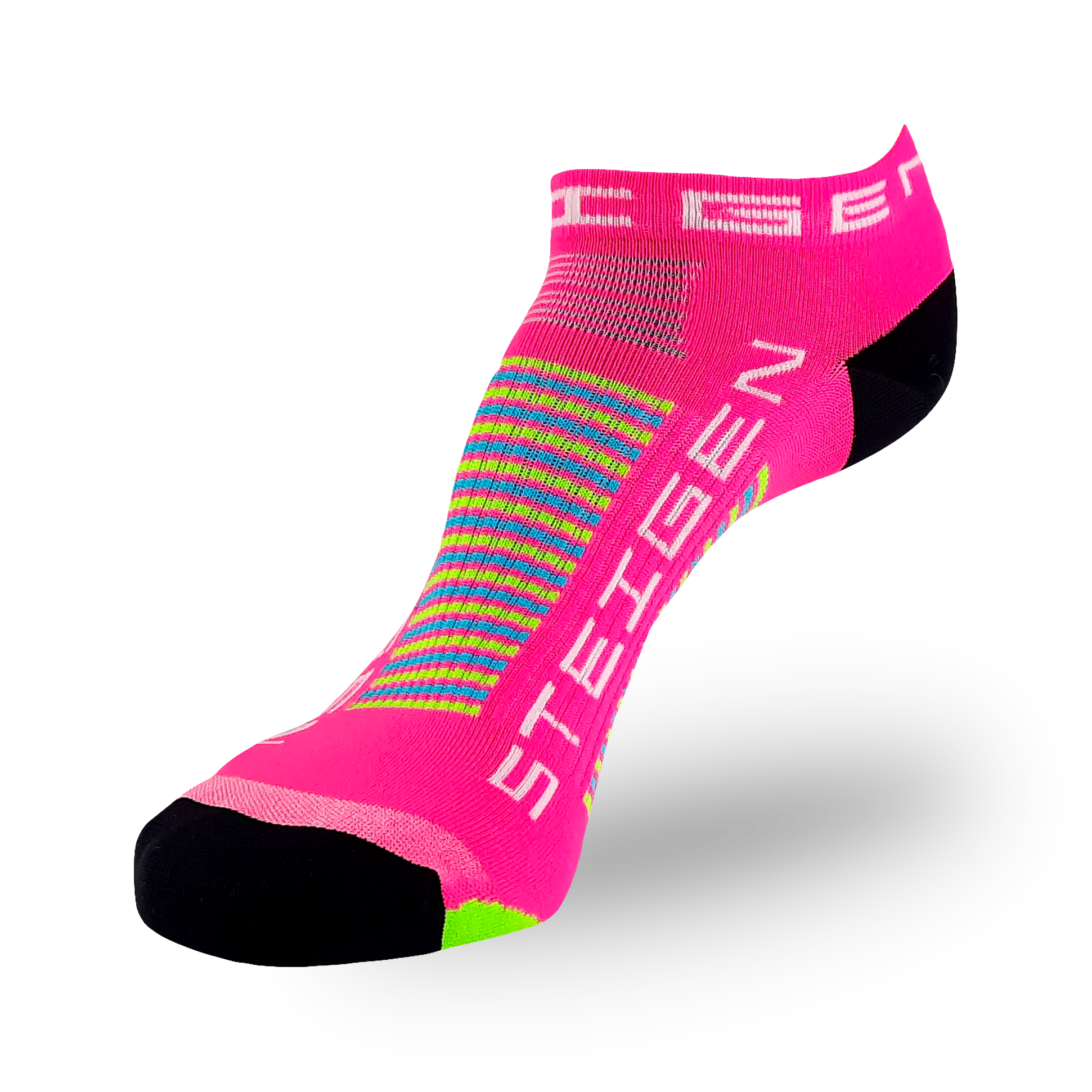 Pink Tutti Frutti Zero Running Socks