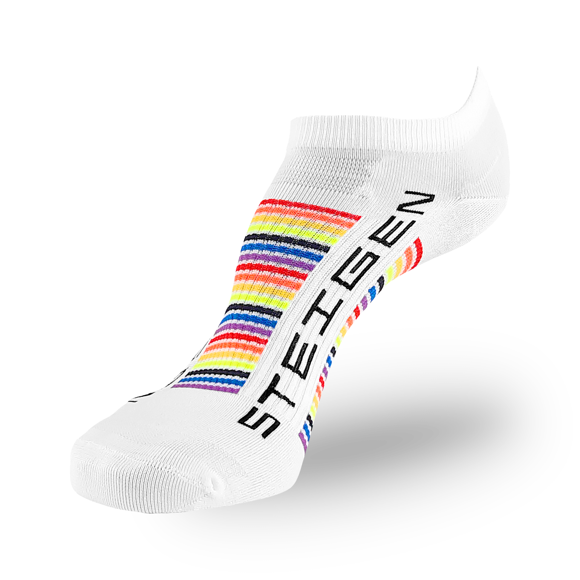 Rainbow Zero Running Socks