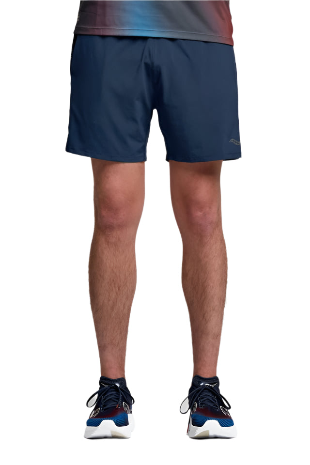 Saucony Mens Outpace 5 Inch Shorts - Mens