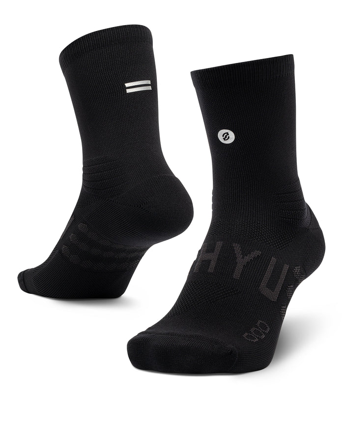 SHYU Half Crew Running Socks