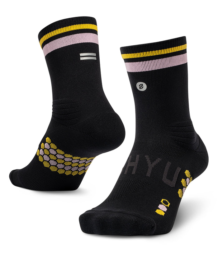 SHYU Half Crew Running Socks