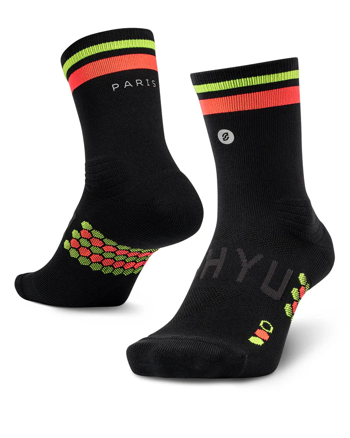 SHYU Half Crew Running Socks