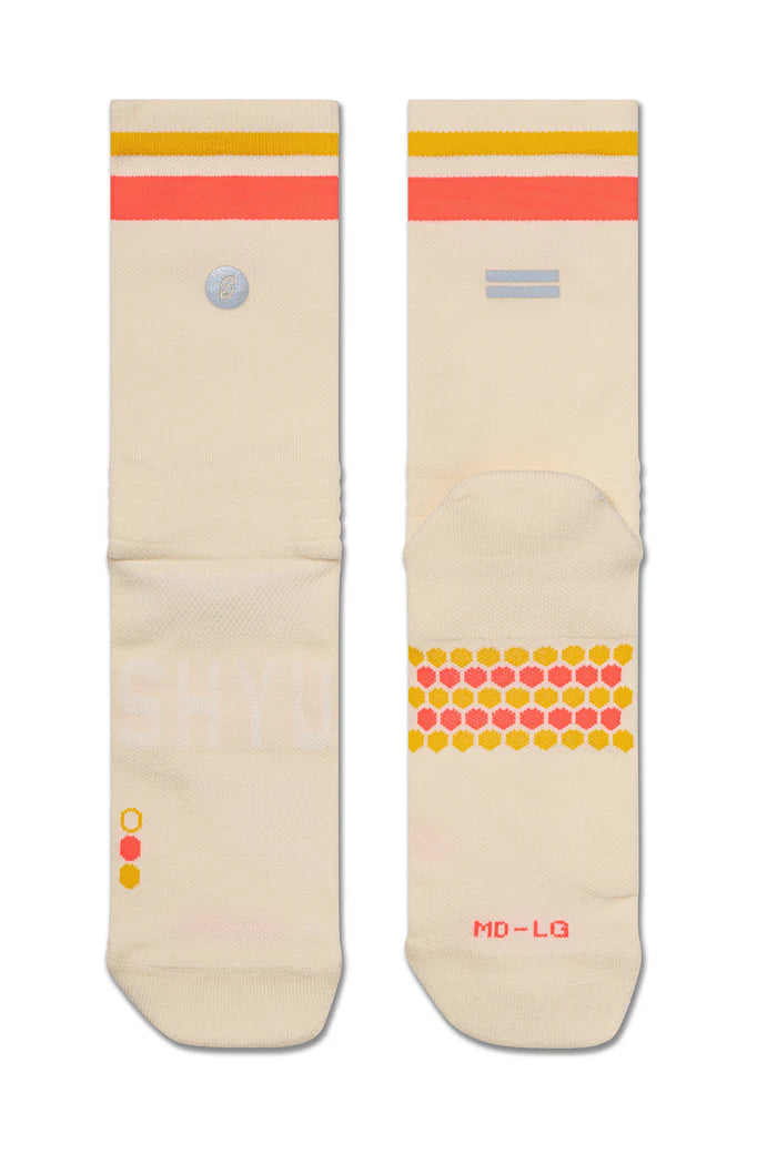 SHYU Half Crew Running Socks